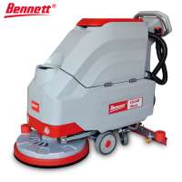 Good quality hand-push floor scrubber, Bennett C510B, semi-automatic floor scrubbing machine